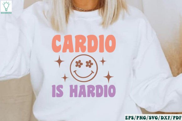 Cardio is Hardio Retro SVG Review