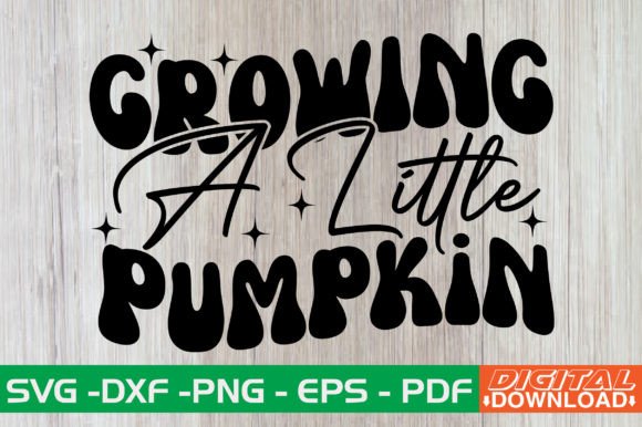 Growing a Little Pumpkin Retro SVG Review