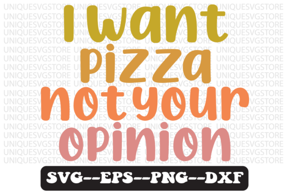 I Want Pizza Retro Svg Embroidery Review