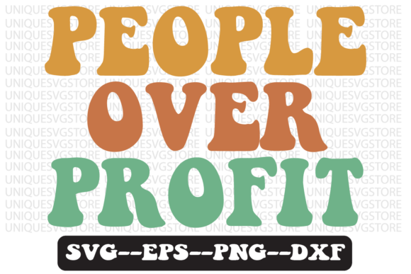 People Over Profit Retro Svg Design Review